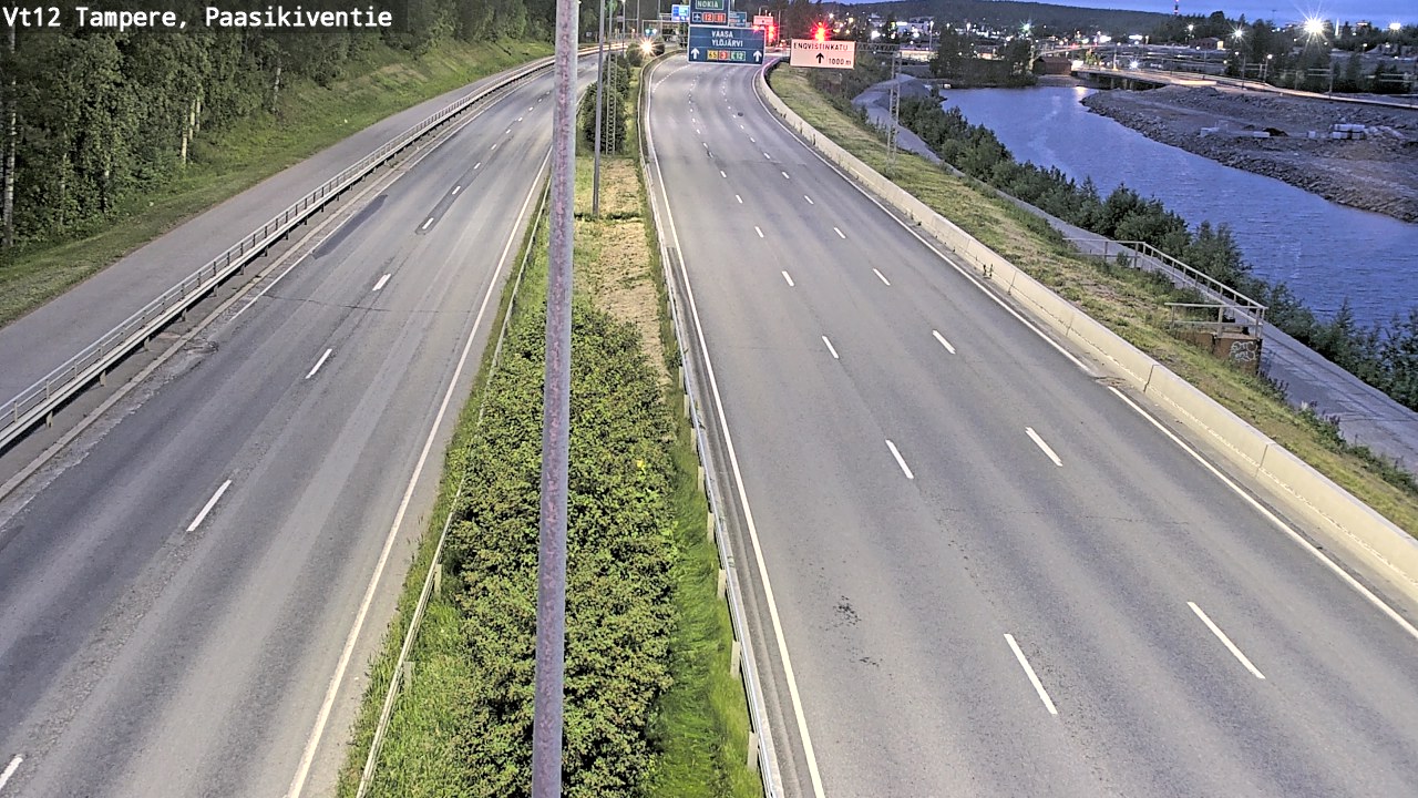 Kelikamerat Kuva Tie 12 Tampere, Paasikiventie, Tampere, Pirkanmaa