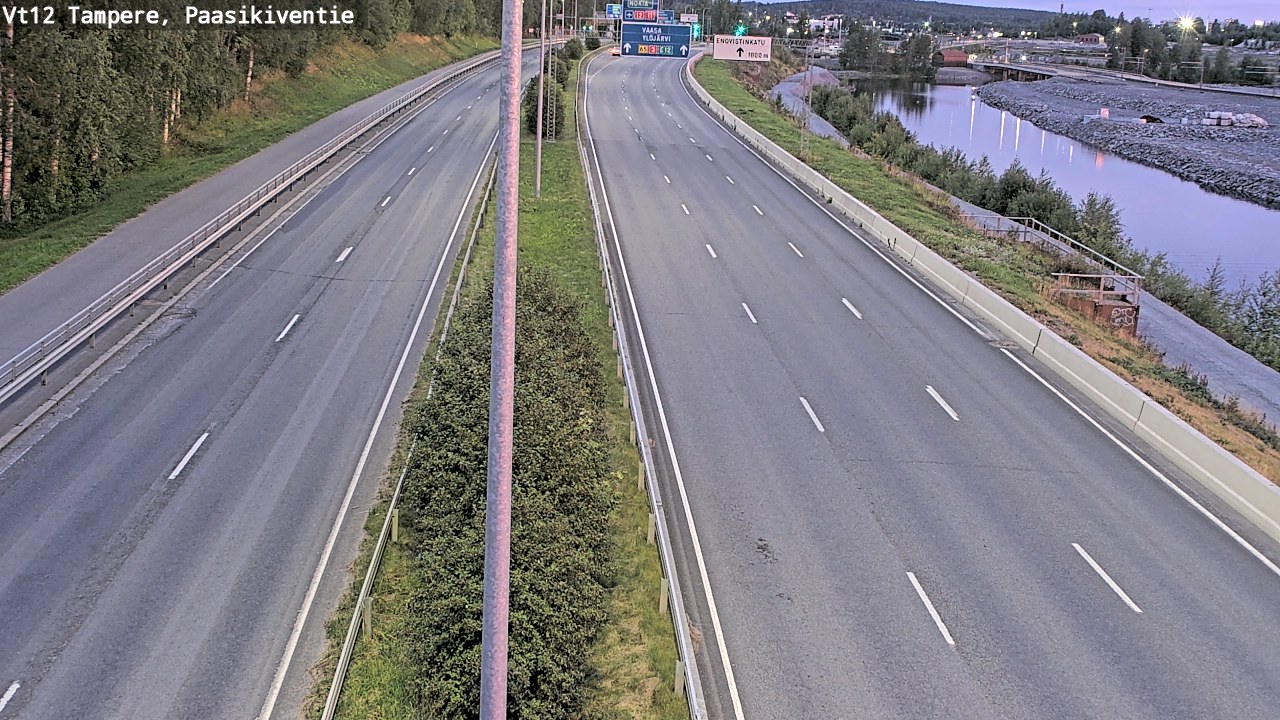 Kelikamerat Kuva Tie 12 Tampere, Paasikiventie, Tampere, Pirkanmaa