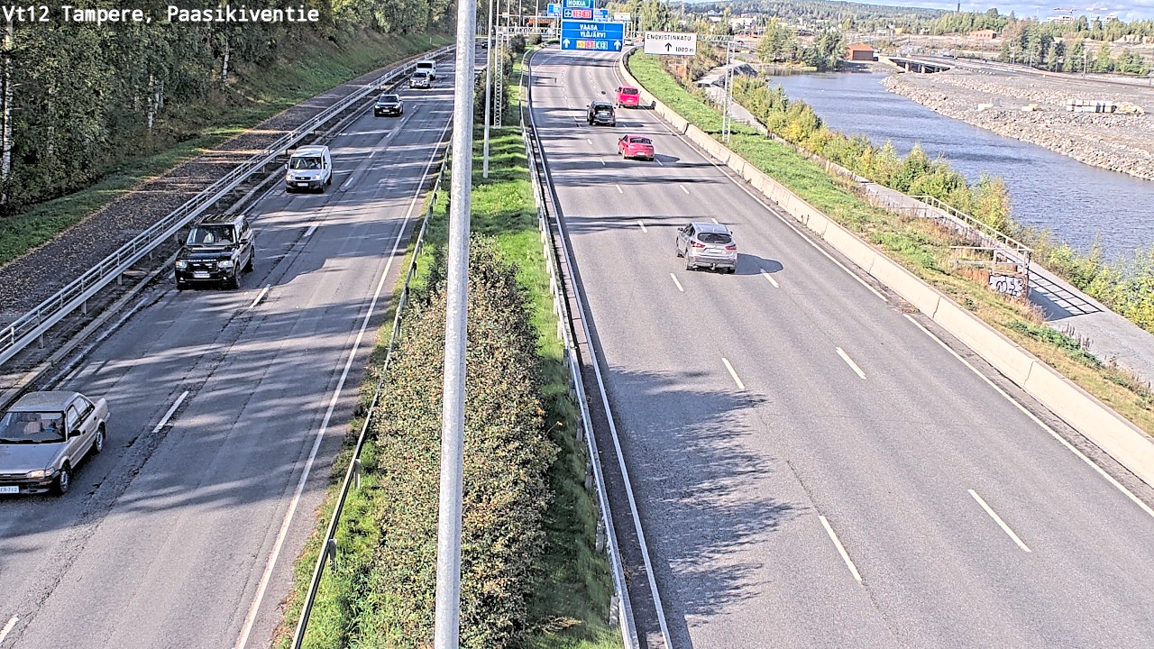 Kelikamerat Kuva Tie 12 Tampere, Paasikiventie, Tampere, Pirkanmaa