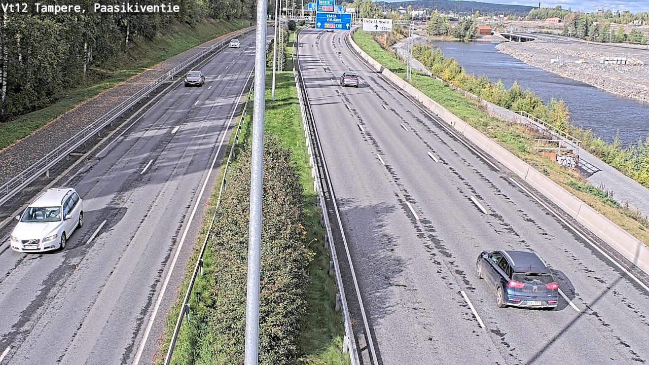 Kelikamerat Kuva Tie 12 Tampere, Paasikiventie, Tampere, Pirkanmaa