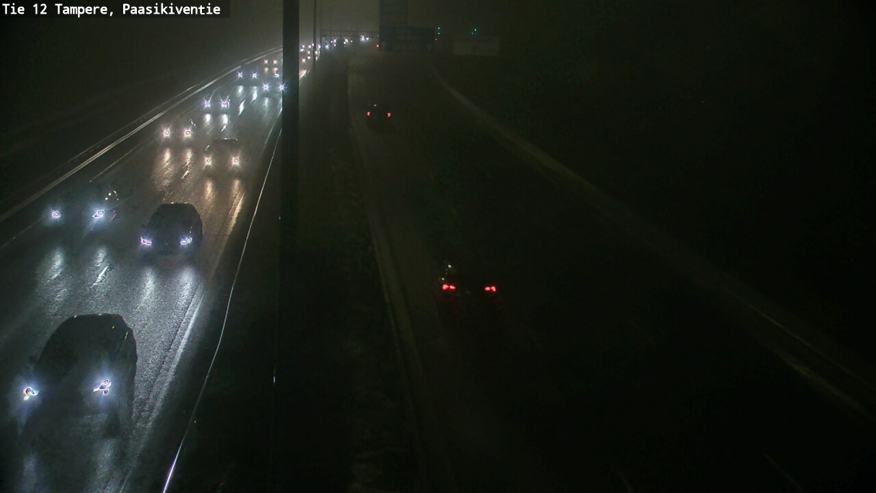 Weather Camera Image Väg 12 Tammerfors, Paasikiventie, Tampere, Pirkanmaa