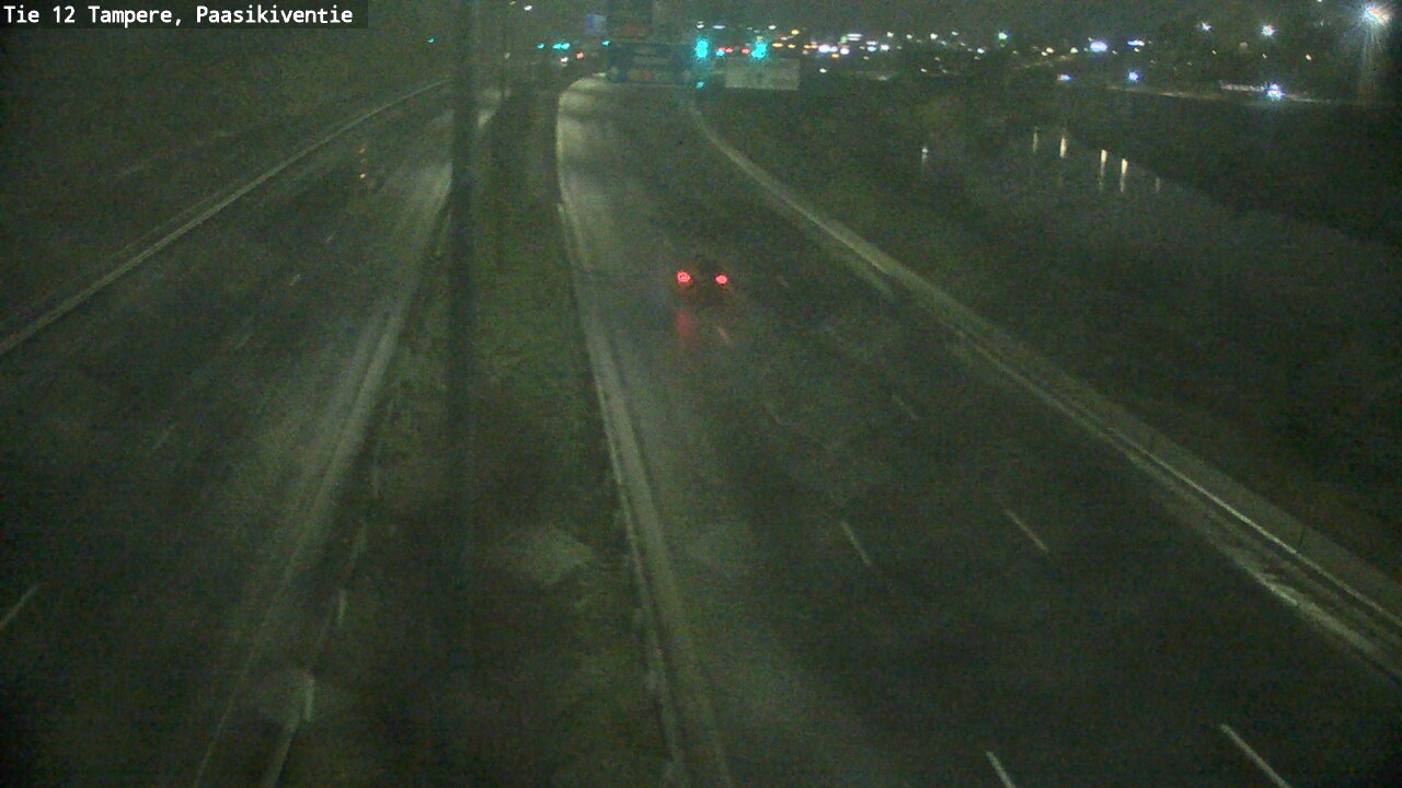 Weather Camera Image Väg 12 Tammerfors, Paasikiventie, Tampere, Pirkanmaa