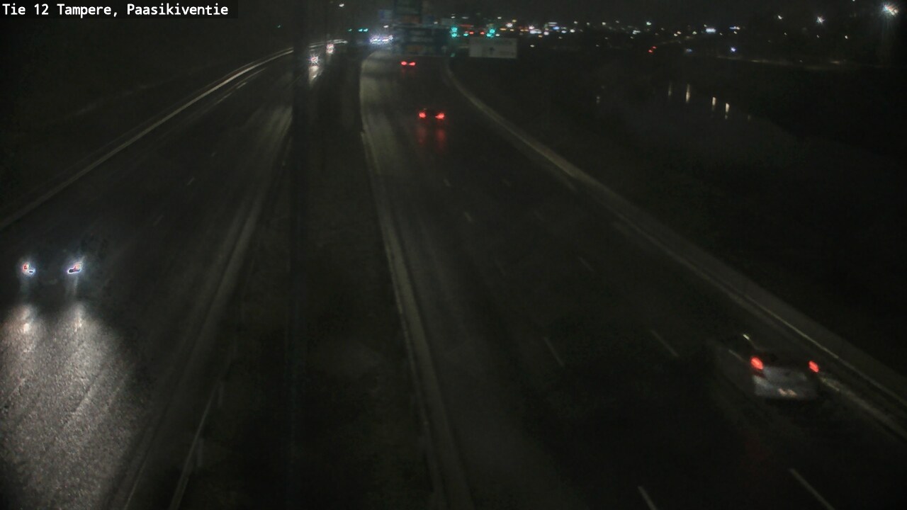Weather Camera Image Väg 12 Tammerfors, Paasikiventie, Tampere, Pirkanmaa