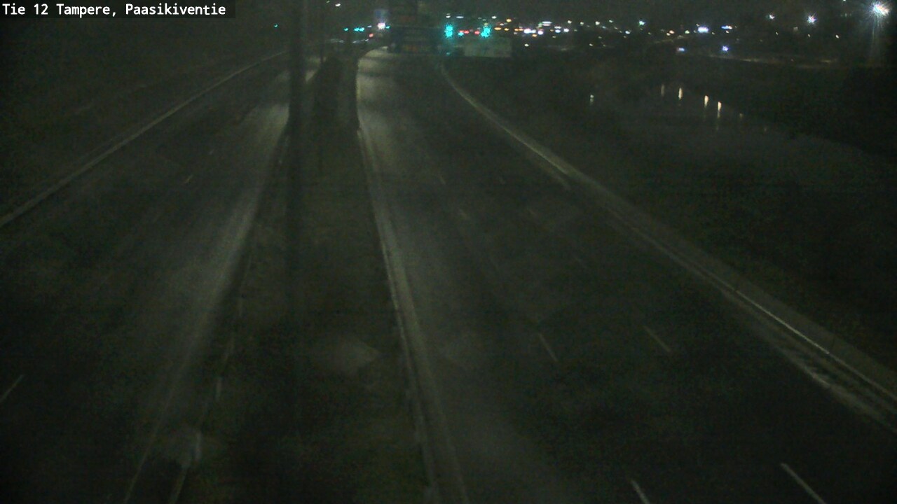 Weather Camera Image Väg 12 Tammerfors, Paasikiventie, Tampere, Pirkanmaa