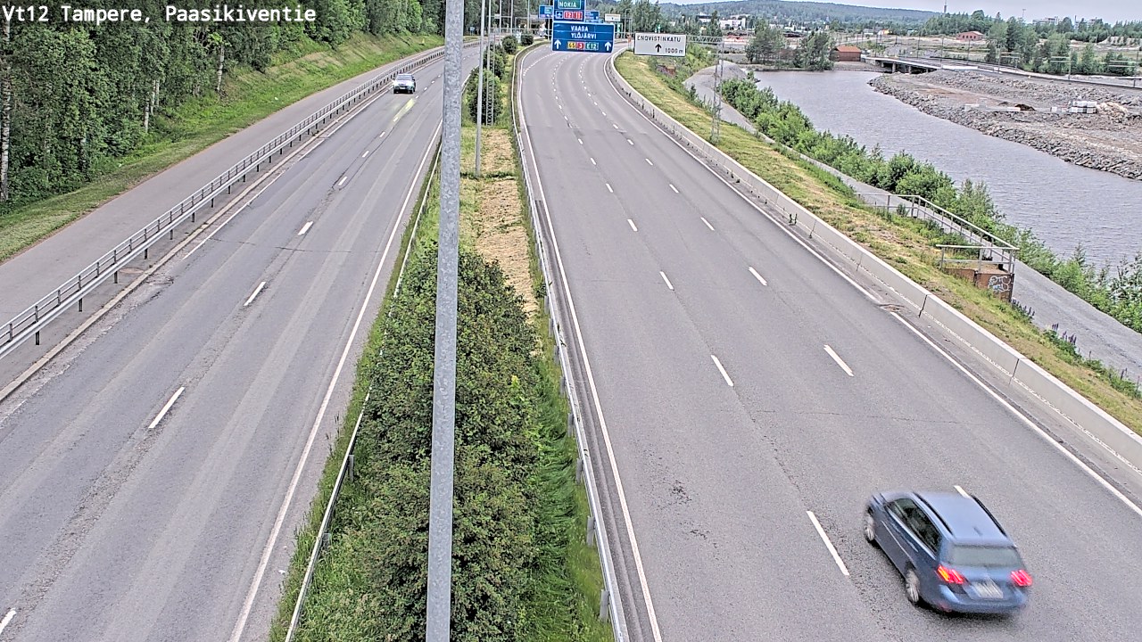 Kelikamerat Kuva Tie 12 Tampere, Paasikiventie, Tampere, Pirkanmaa