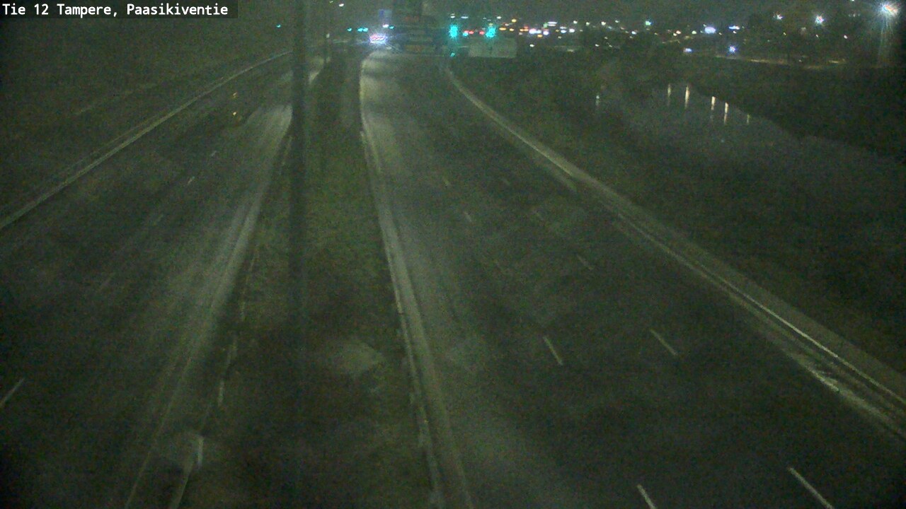 Weather Camera Image Väg 12 Tammerfors, Paasikiventie, Tampere, Pirkanmaa
