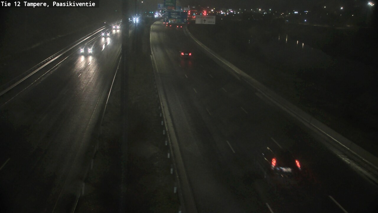 Weather Camera Image Väg 12 Tammerfors, Paasikiventie, Tampere, Pirkanmaa