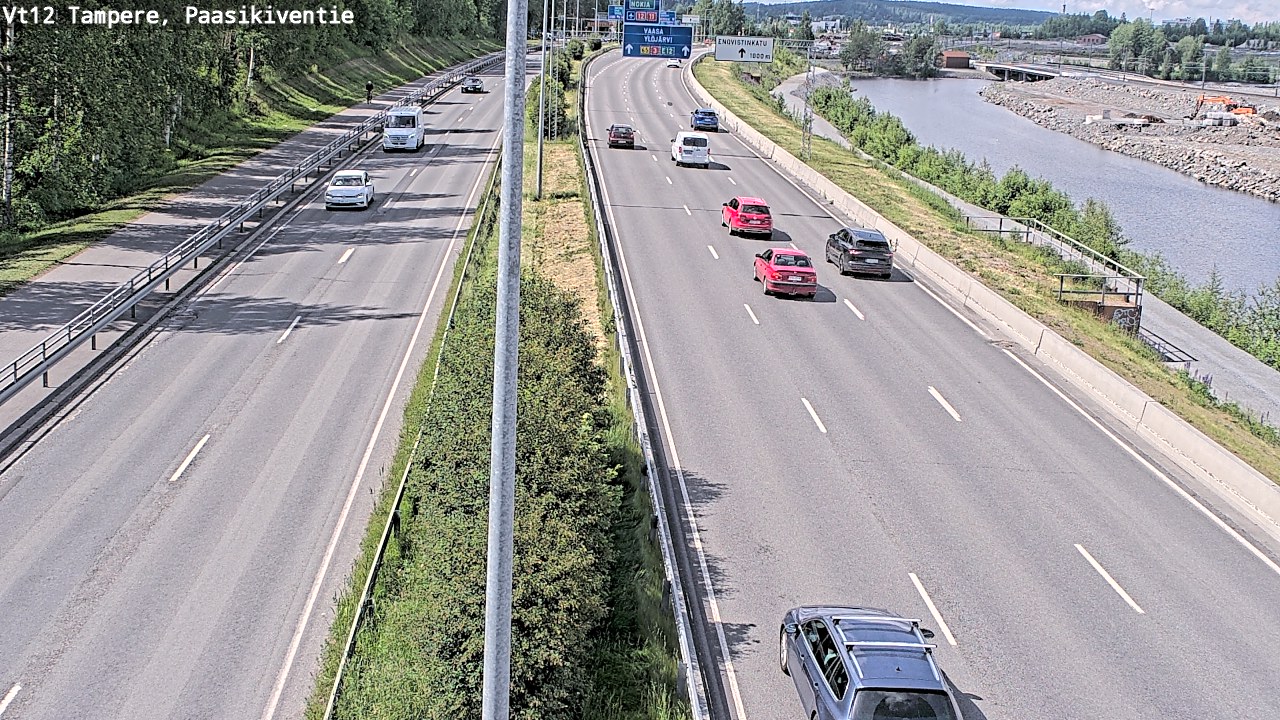 Kelikamerat Kuva Tie 12 Tampere, Paasikiventie, Tampere, Pirkanmaa
