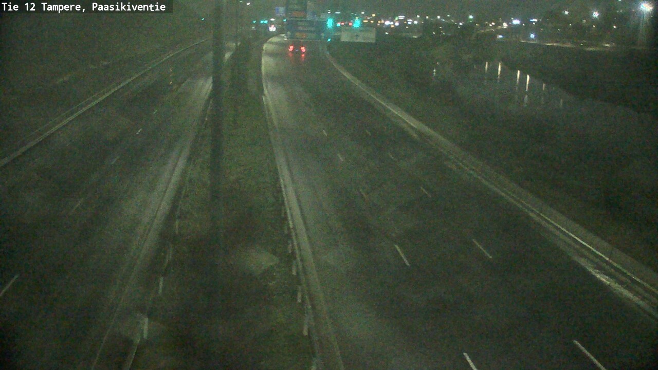 Weather Camera Image Väg 12 Tammerfors, Paasikiventie, Tampere, Pirkanmaa
