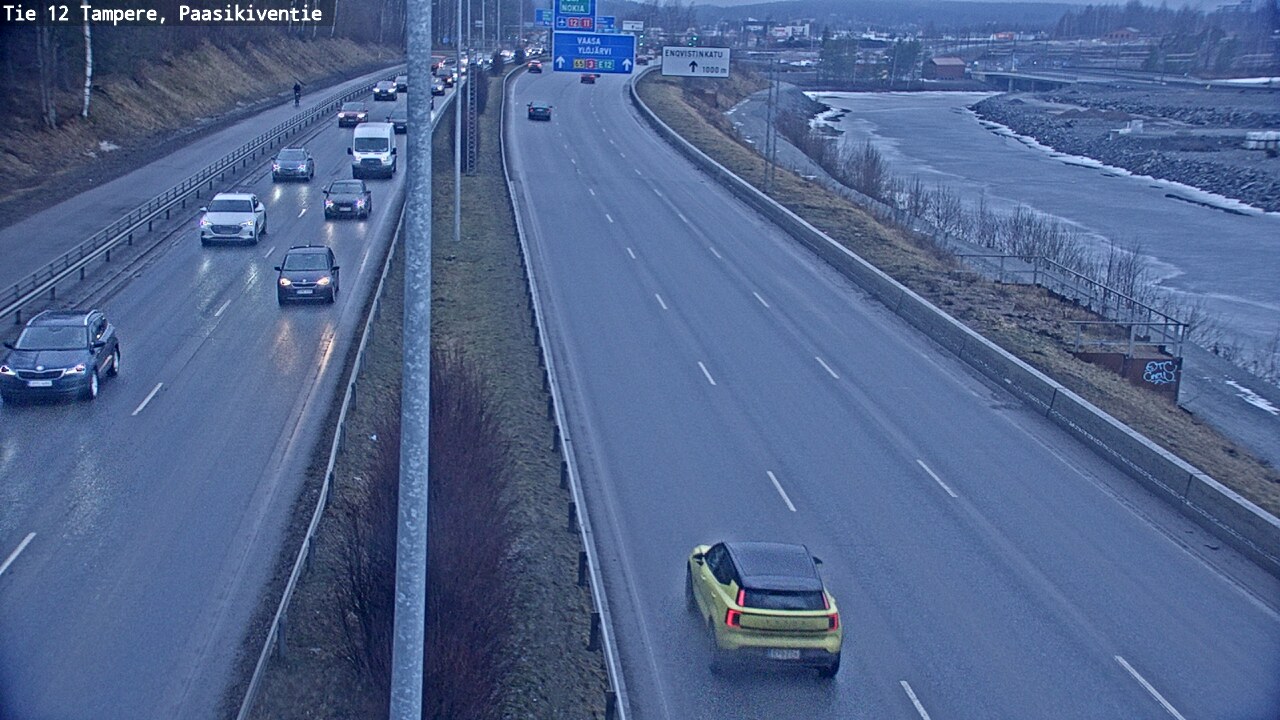 Kelikamerat Kuva Tie 12 Tampere, Paasikiventie, Tampere, Pirkanmaa