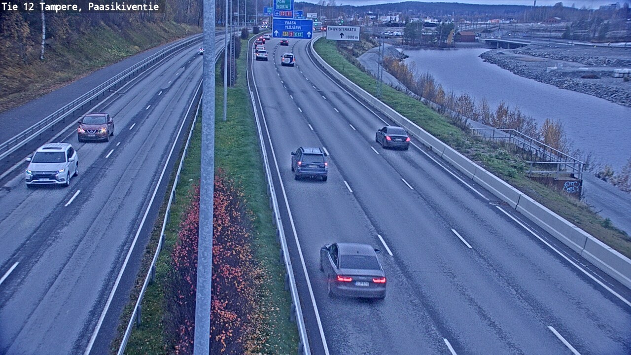 Kelikamerat Kuva Tie 12 Tampere, Paasikiventie, Tampere, Pirkanmaa