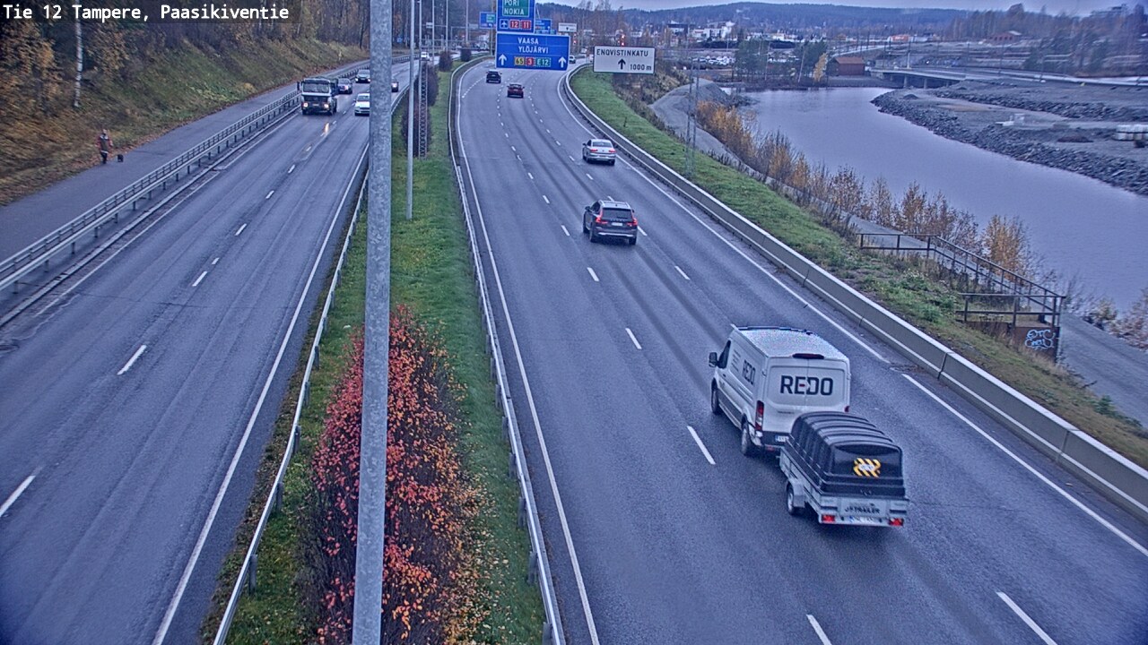 Kelikamerat Kuva Tie 12 Tampere, Paasikiventie, Tampere, Pirkanmaa