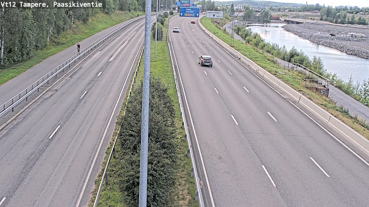 Kelikamerat Kuva Tie 12 Tampere, Paasikiventie, Tampere, Pirkanmaa