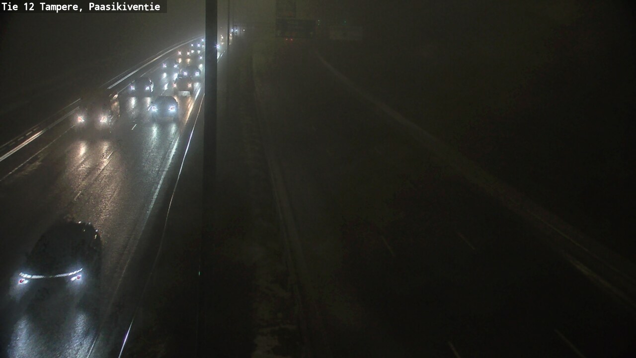 Weather Camera Image Väg 12 Tammerfors, Paasikiventie, Tampere, Pirkanmaa