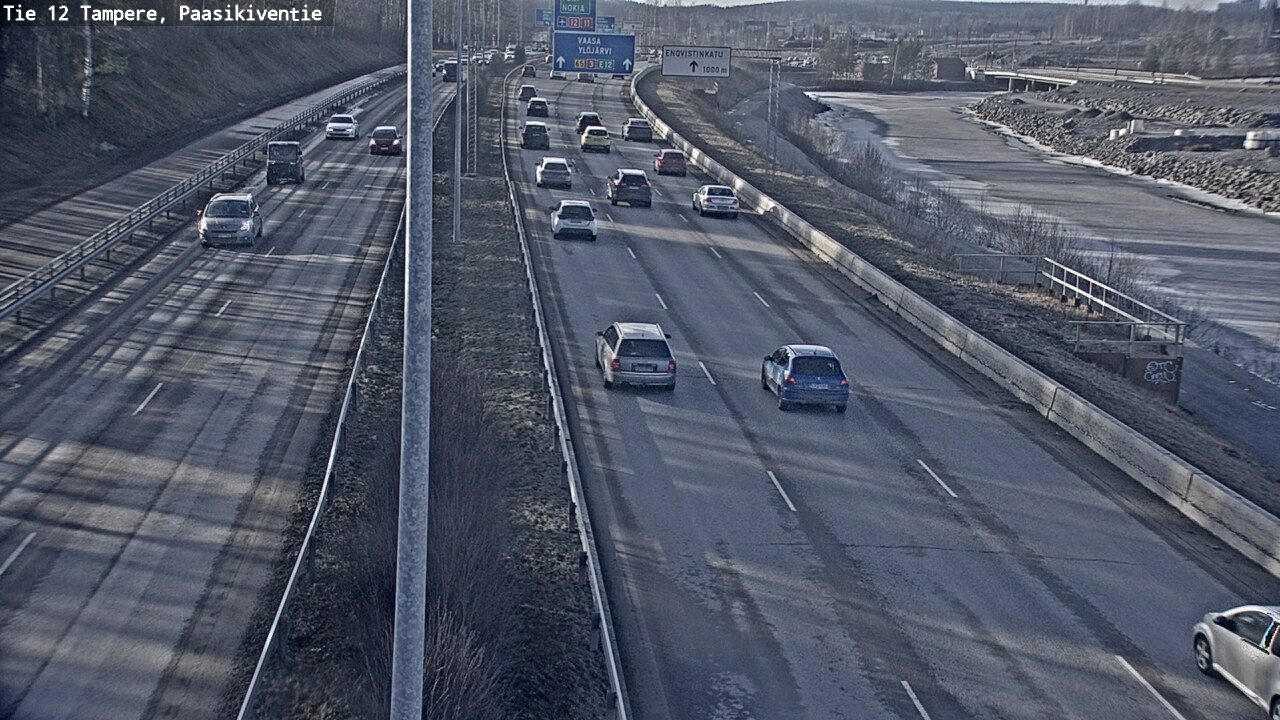 Kelikamerat Kuva Tie 12 Tampere, Paasikiventie, Tampere, Pirkanmaa