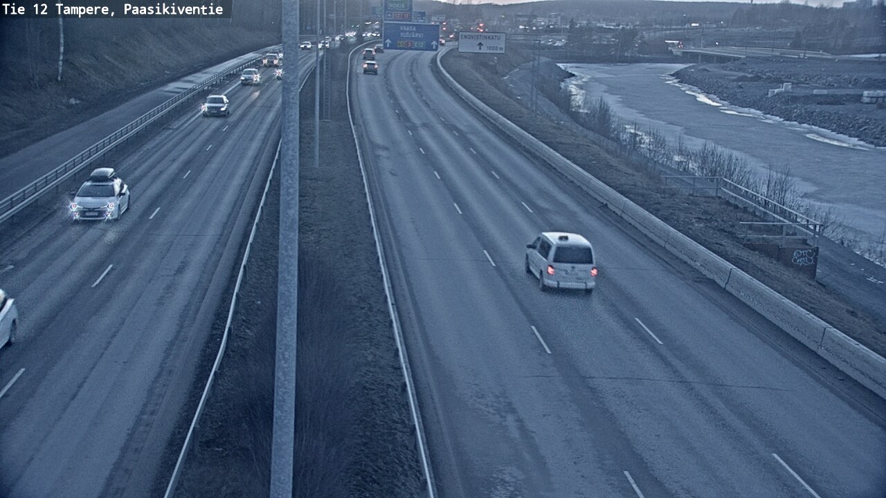 Kelikamerat Kuva Tie 12 Tampere, Paasikiventie, Tampere, Pirkanmaa