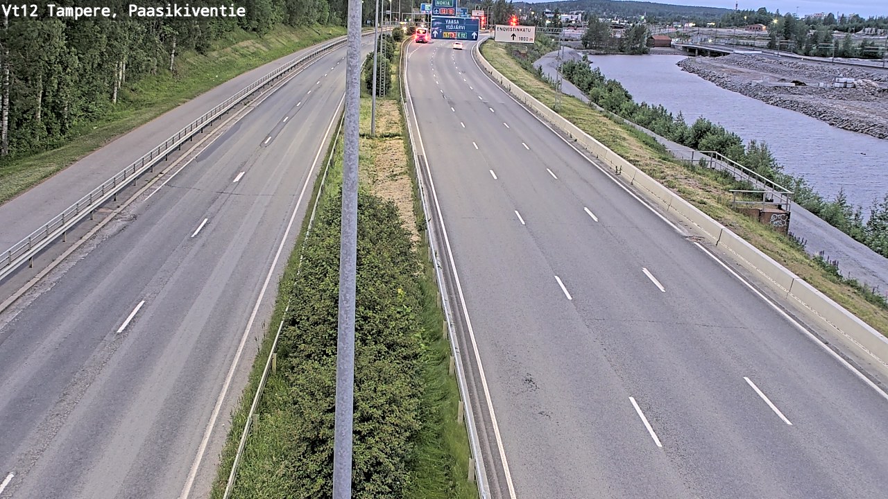 Kelikamerat Kuva Tie 12 Tampere, Paasikiventie, Tampere, Pirkanmaa
