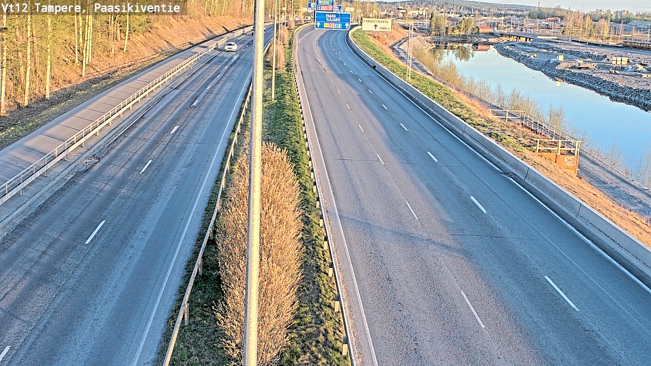 Kelikamerat Kuva Tie 12 Tampere, Paasikiventie, Tampere, Pirkanmaa