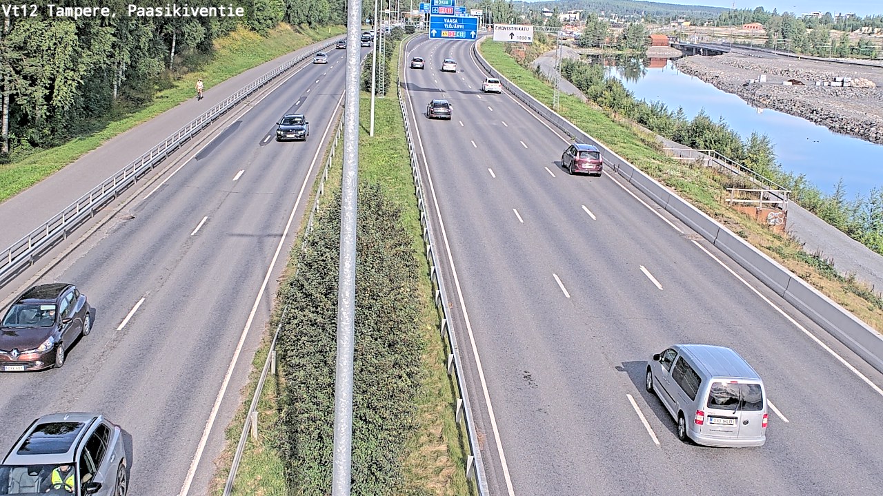 Kelikamerat Kuva Tie 12 Tampere, Paasikiventie, Tampere, Pirkanmaa