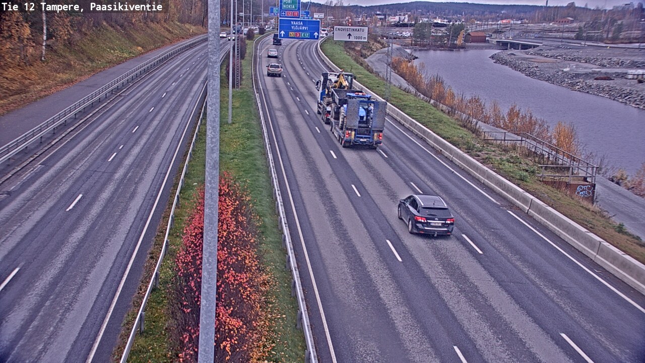 Kelikamerat Kuva Tie 12 Tampere, Paasikiventie, Tampere, Pirkanmaa