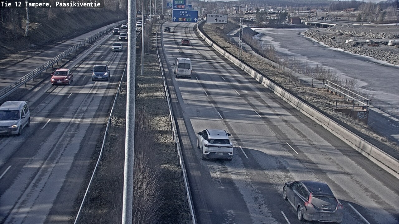 Kelikamerat Kuva Tie 12 Tampere, Paasikiventie, Tampere, Pirkanmaa