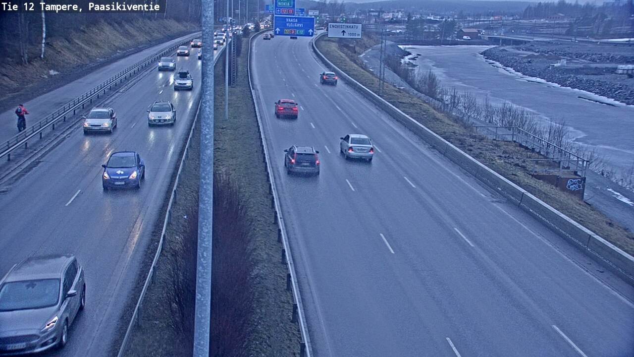 Kelikamerat Kuva Tie 12 Tampere, Paasikiventie, Tampere, Pirkanmaa