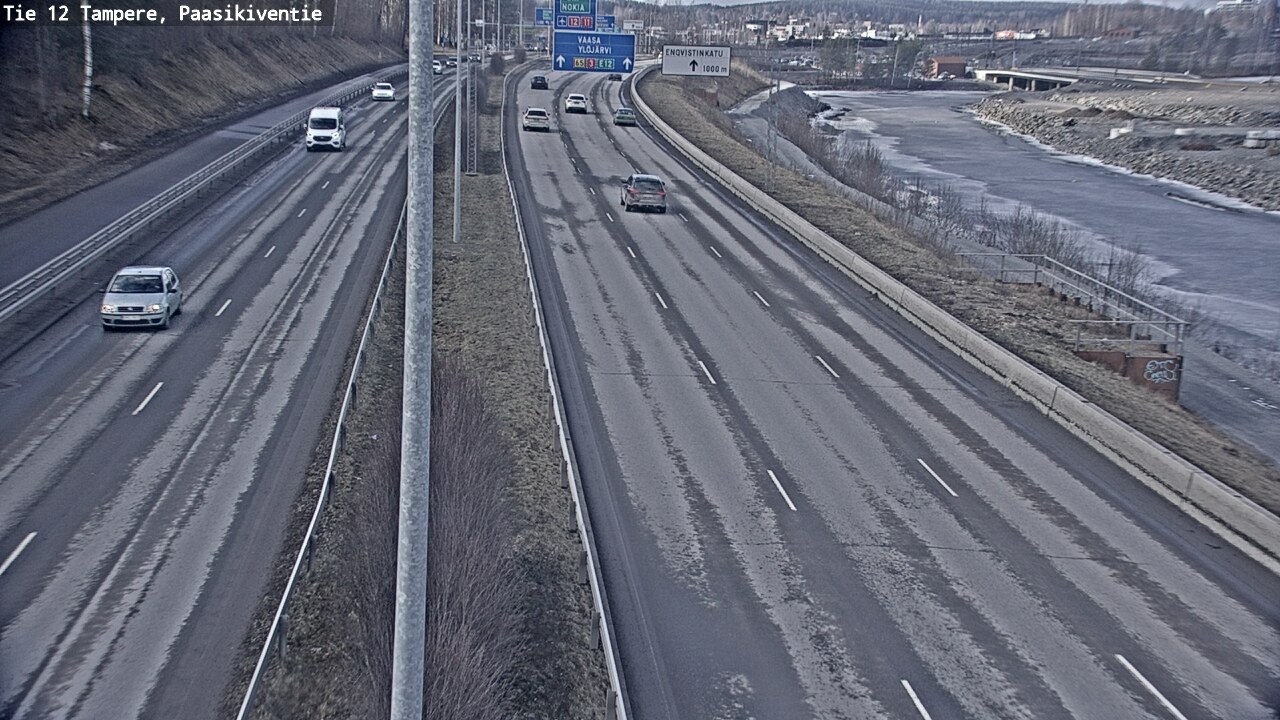 Kelikamerat Kuva Tie 12 Tampere, Paasikiventie, Tampere, Pirkanmaa