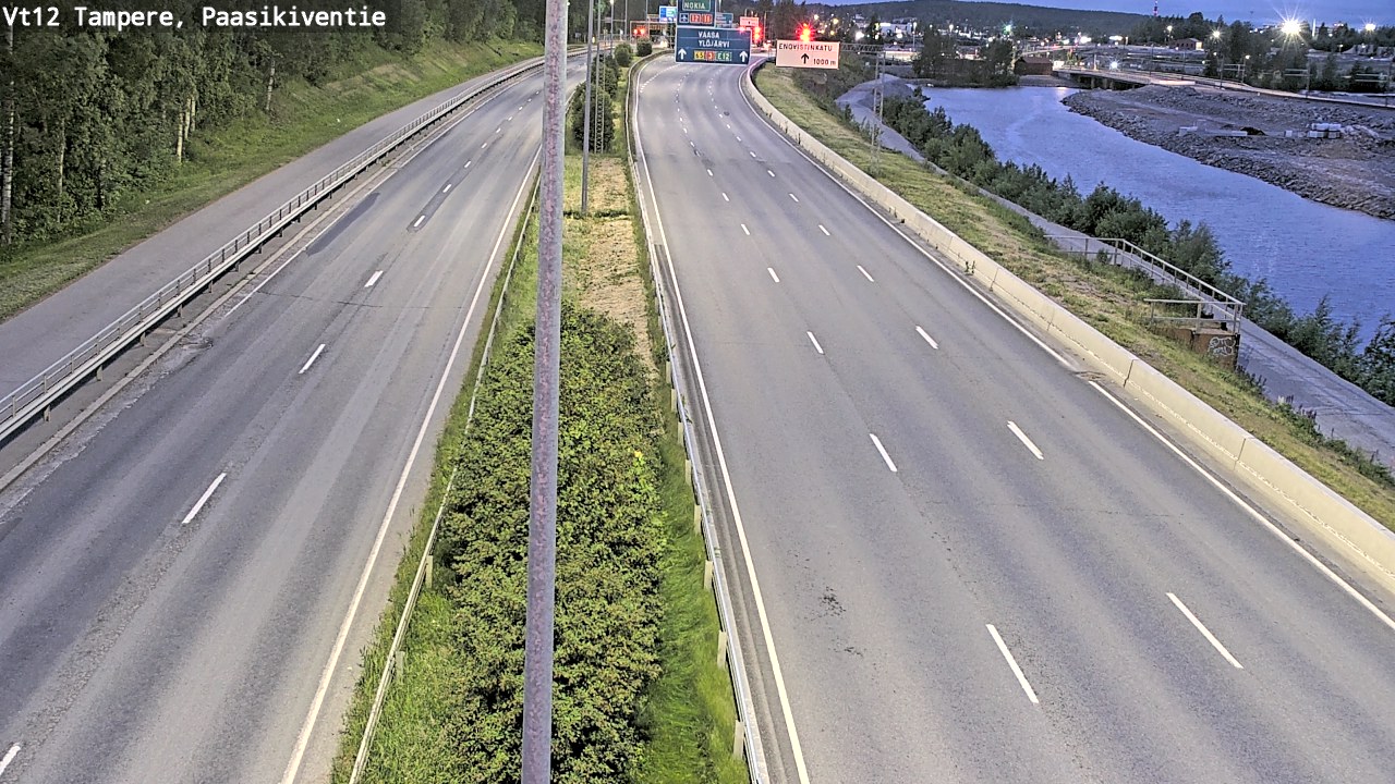 Kelikamerat Kuva Tie 12 Tampere, Paasikiventie, Tampere, Pirkanmaa