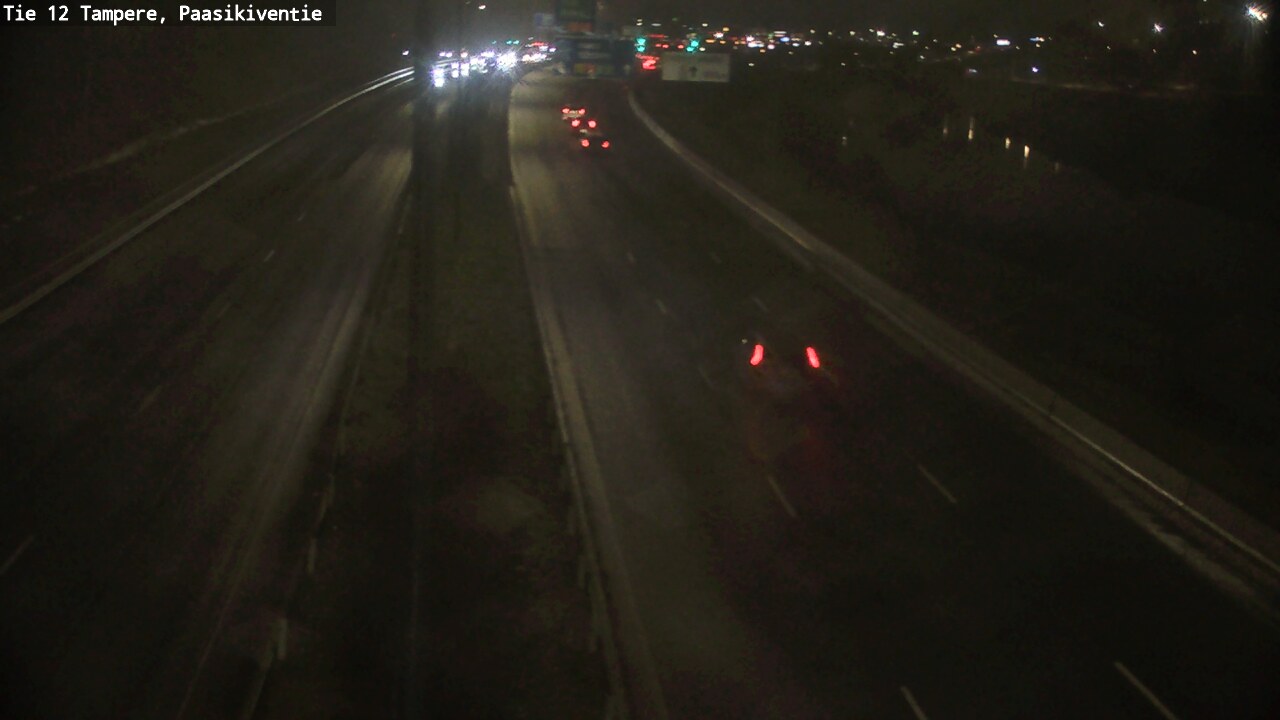 Weather Camera Image Väg 12 Tammerfors, Paasikiventie, Tampere, Pirkanmaa