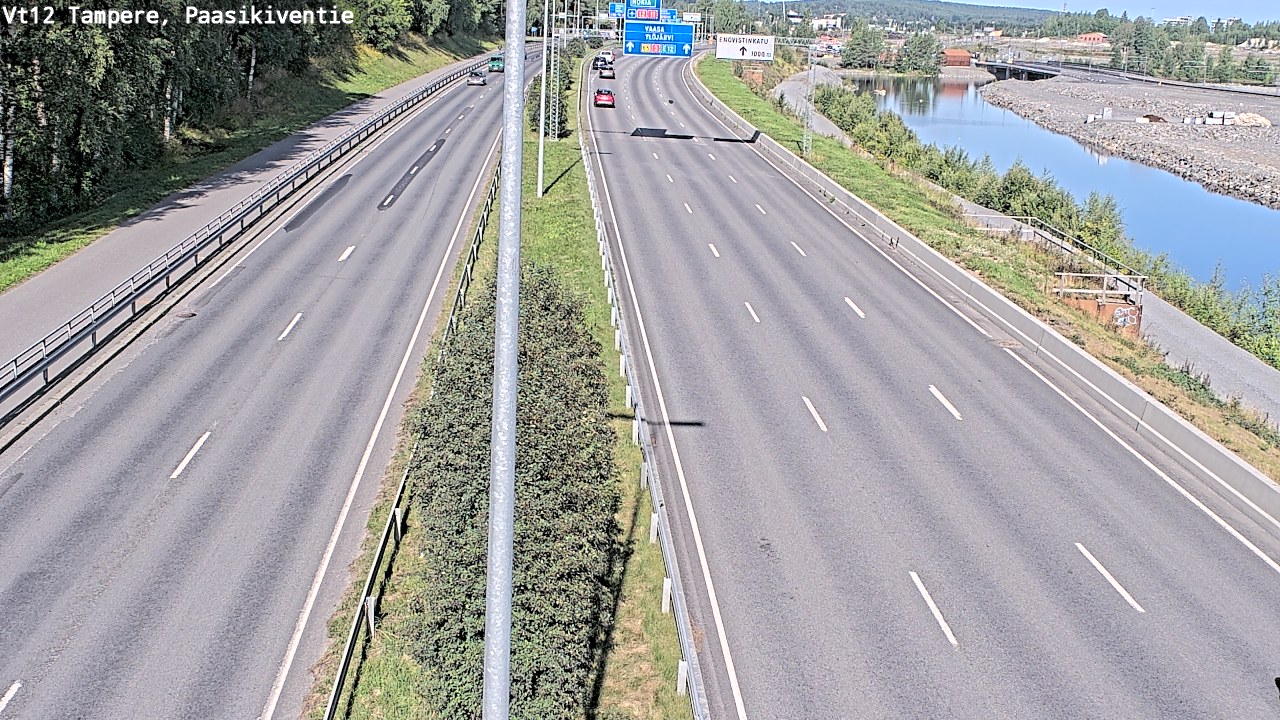 Kelikamerat Kuva Tie 12 Tampere, Paasikiventie, Tampere, Pirkanmaa