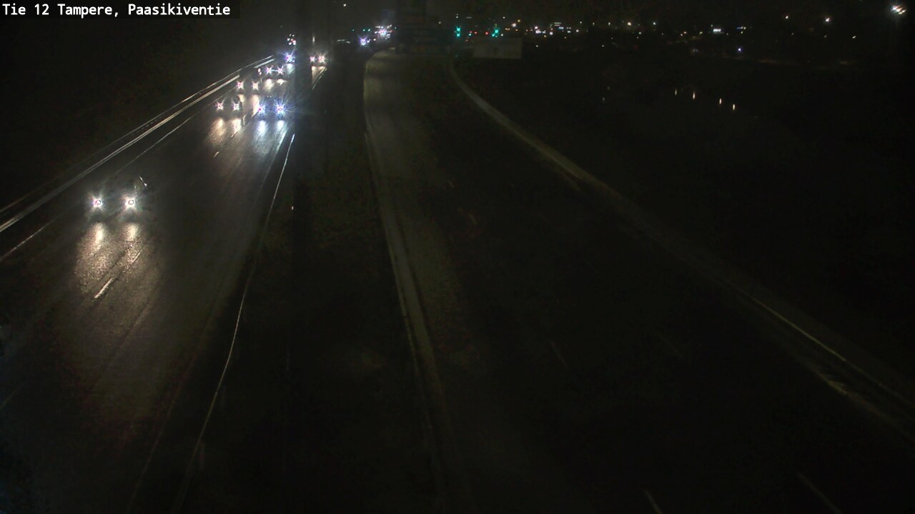 Weather Camera Image Väg 12 Tammerfors, Paasikiventie, Tampere, Pirkanmaa
