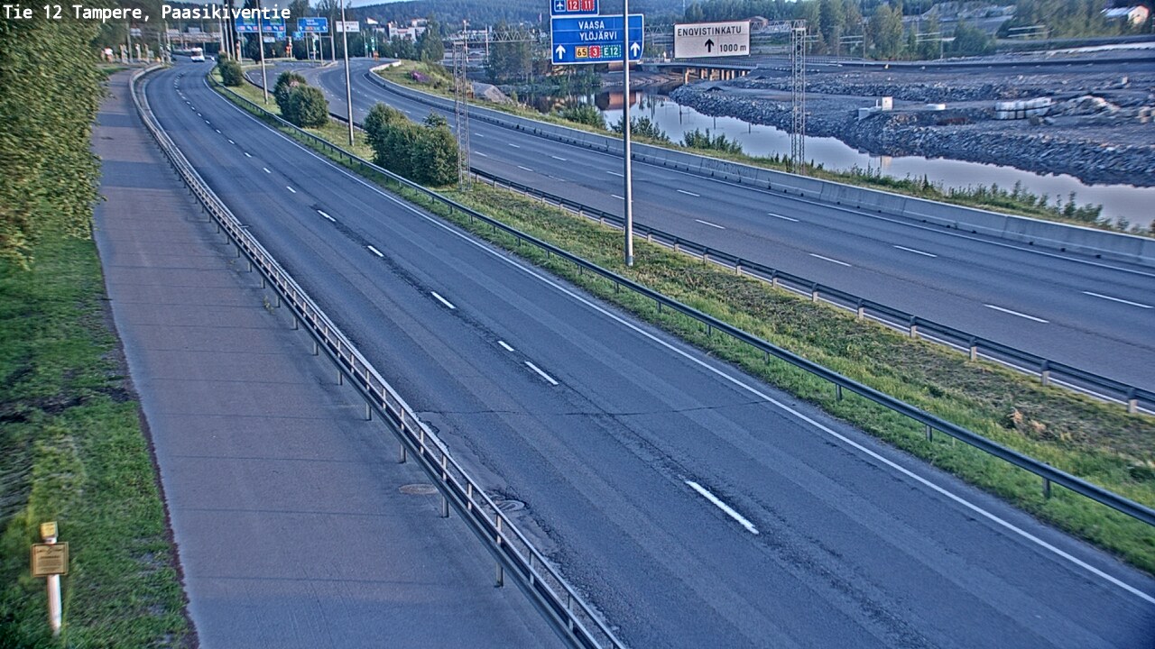 Weather Camera Image Road 12 Tampere, Paasikiventie, Tampere, Pirkanmaa