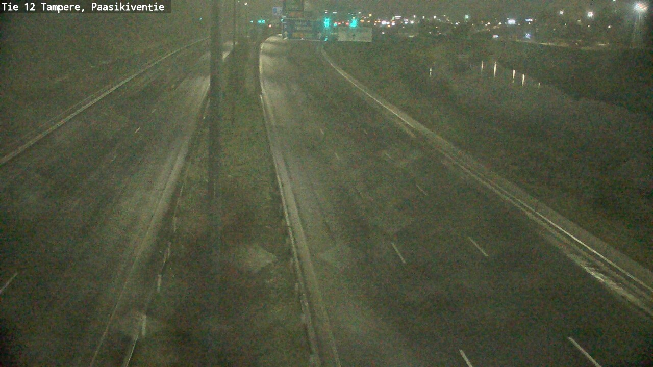 Weather Camera Image Väg 12 Tammerfors, Paasikiventie, Tampere, Pirkanmaa
