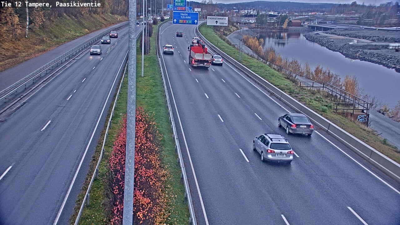 Kelikamerat Kuva Tie 12 Tampere, Paasikiventie, Tampere, Pirkanmaa