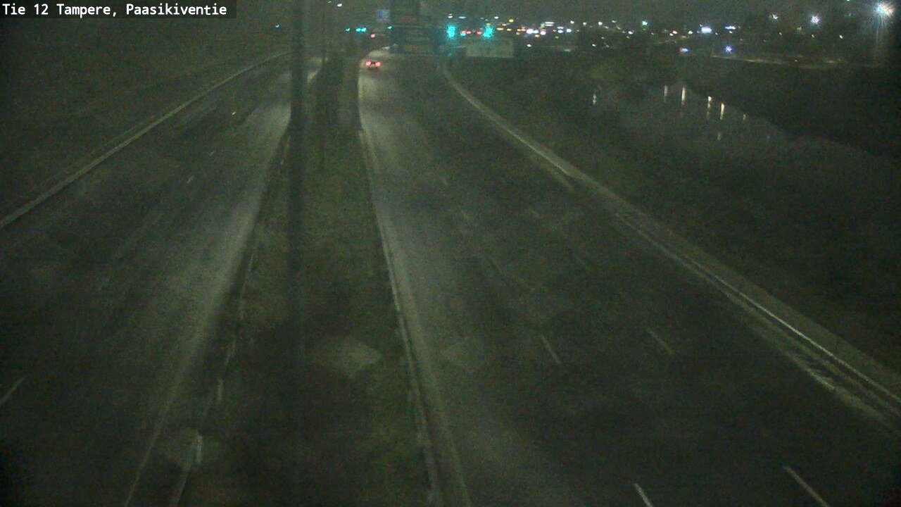 Weather Camera Image Väg 12 Tammerfors, Paasikiventie, Tampere, Pirkanmaa