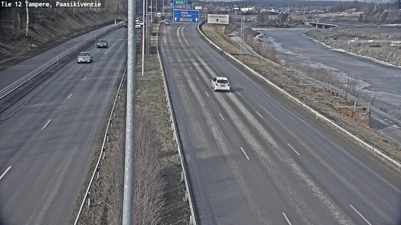 Kelikamerat Kuva Tie 12 Tampere, Paasikiventie, Tampere, Pirkanmaa