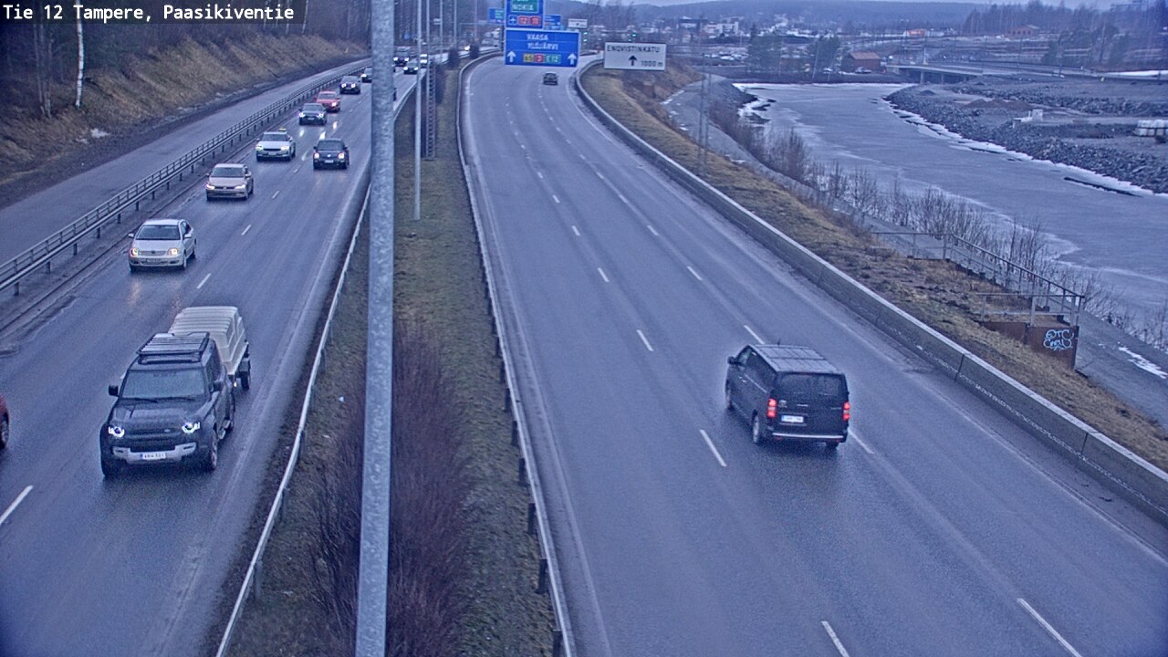 Kelikamerat Kuva Tie 12 Tampere, Paasikiventie, Tampere, Pirkanmaa