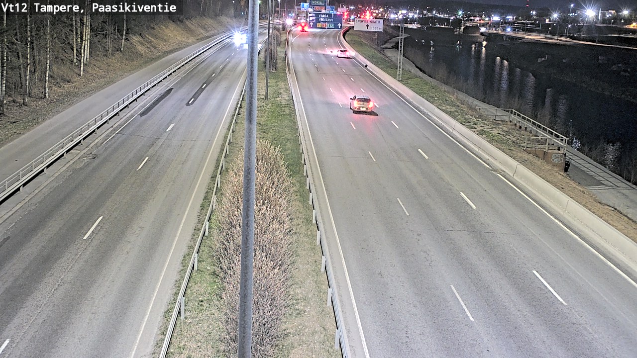 Weather Camera Image Road 12 Tampere, Paasikiventie, Tampere, Pirkanmaa