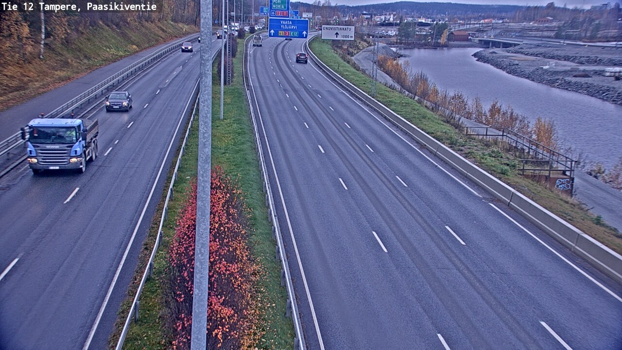 Kelikamerat Kuva Tie 12 Tampere, Paasikiventie, Tampere, Pirkanmaa