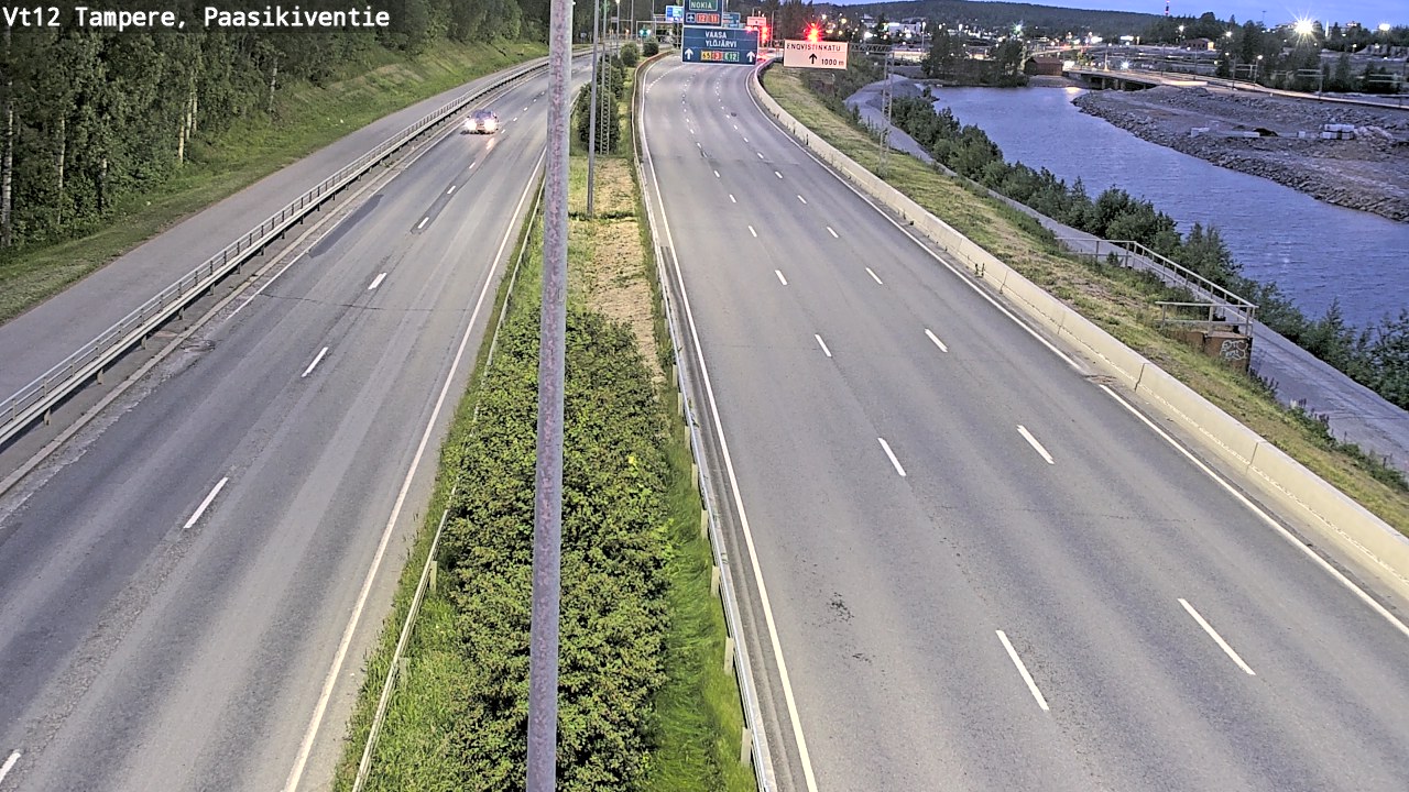 Kelikamerat Kuva Tie 12 Tampere, Paasikiventie, Tampere, Pirkanmaa