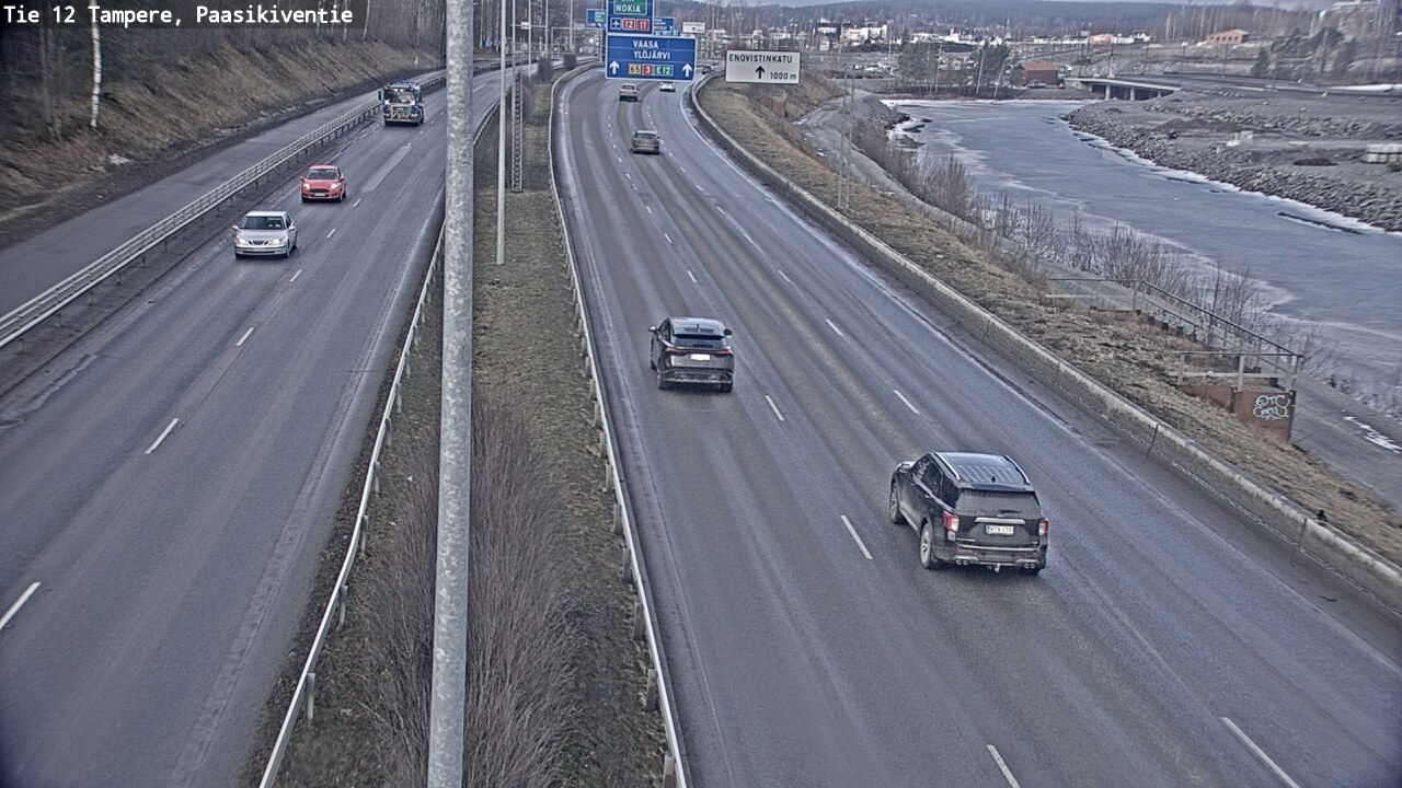 Kelikamerat Kuva Tie 12 Tampere, Paasikiventie, Tampere, Pirkanmaa