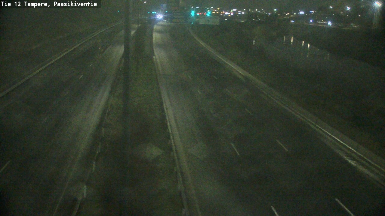 Weather Camera Image Väg 12 Tammerfors, Paasikiventie, Tampere, Pirkanmaa