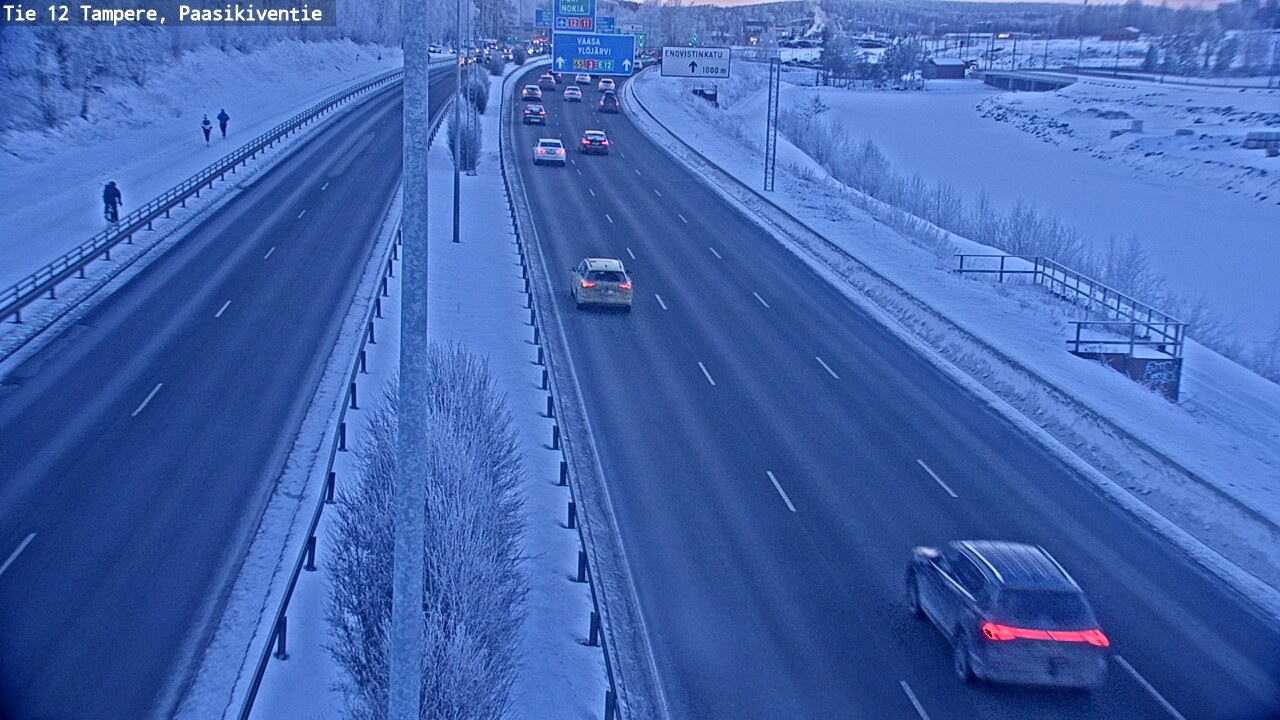 Kelikamerat Kuva Tie 12 Tampere, Paasikiventie, Tampere, Pirkanmaa