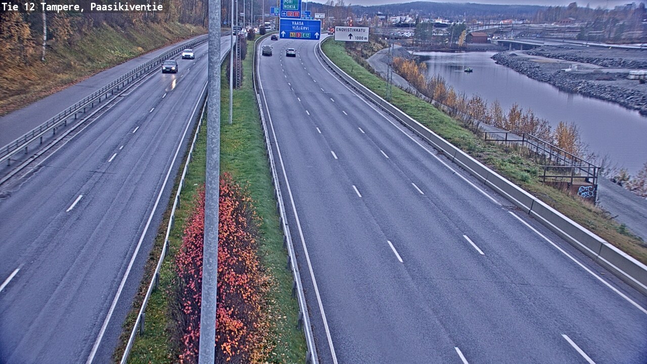 Kelikamerat Kuva Tie 12 Tampere, Paasikiventie, Tampere, Pirkanmaa