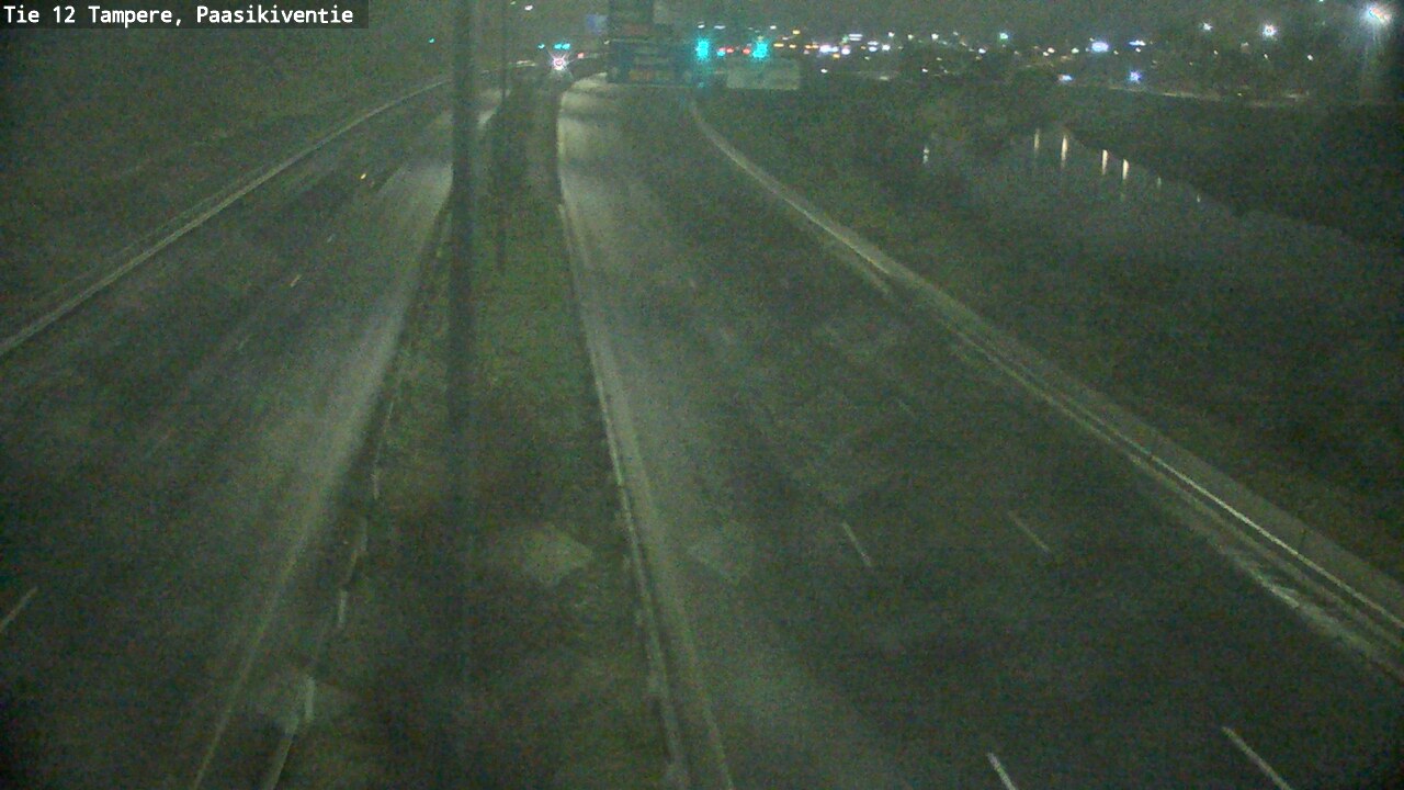 Weather Camera Image Väg 12 Tammerfors, Paasikiventie, Tampere, Pirkanmaa
