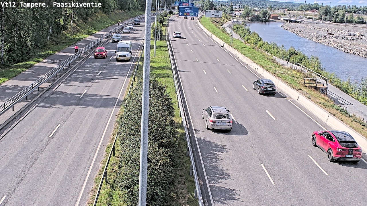 Kelikamerat Kuva Tie 12 Tampere, Paasikiventie, Tampere, Pirkanmaa