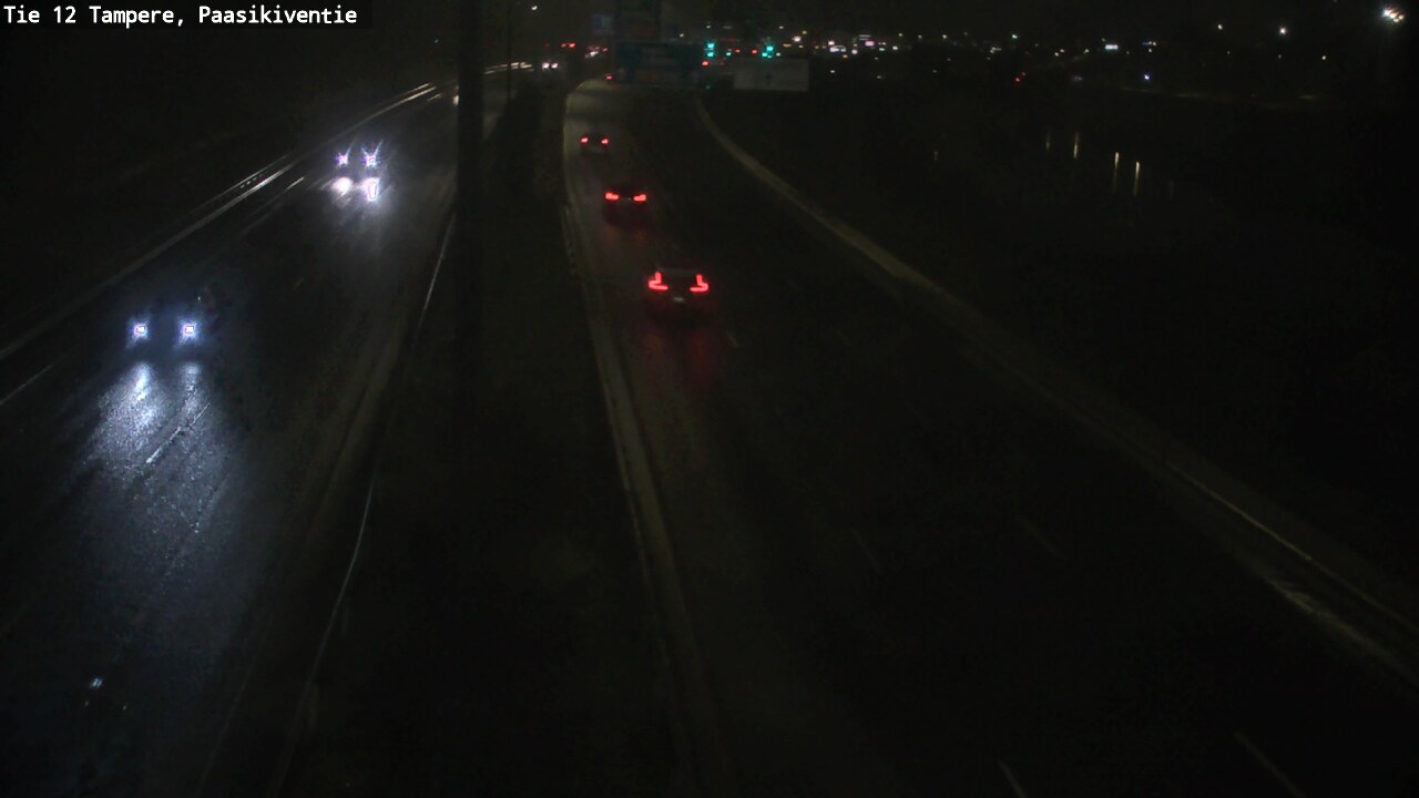 Weather Camera Image Väg 12 Tammerfors, Paasikiventie, Tampere, Pirkanmaa