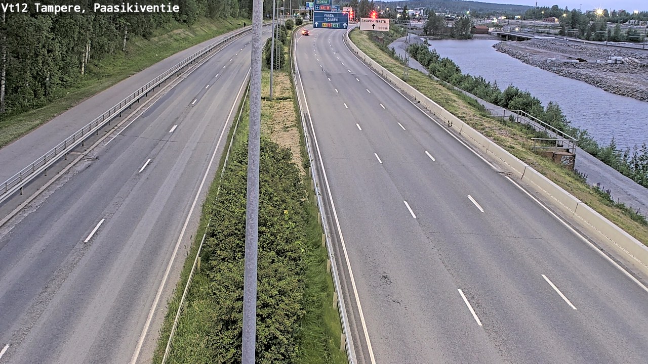 Kelikamerat Kuva Tie 12 Tampere, Paasikiventie, Tampere, Pirkanmaa