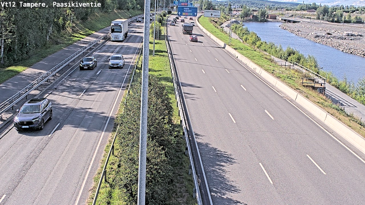 Kelikamerat Kuva Tie 12 Tampere, Paasikiventie, Tampere, Pirkanmaa