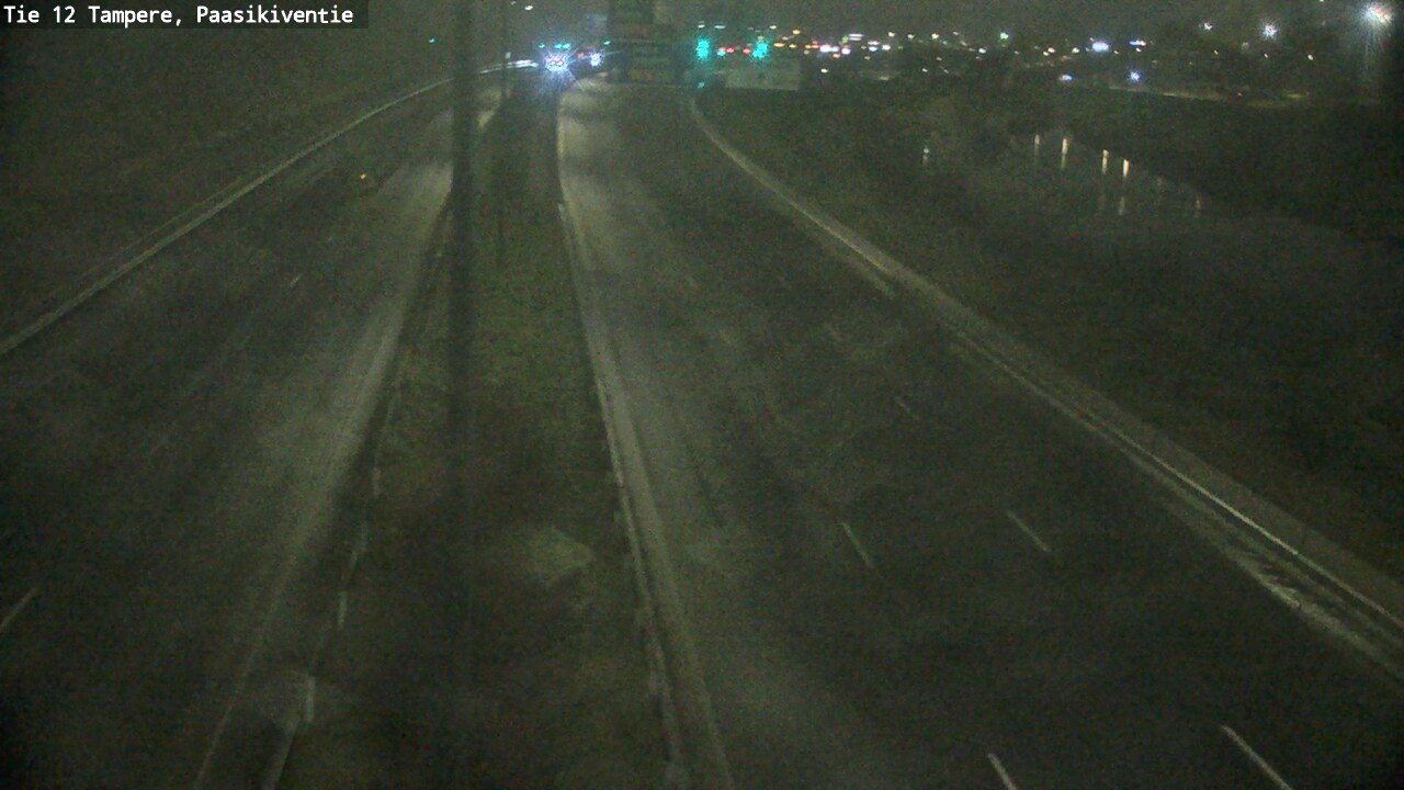 Weather Camera Image Väg 12 Tammerfors, Paasikiventie, Tampere, Pirkanmaa
